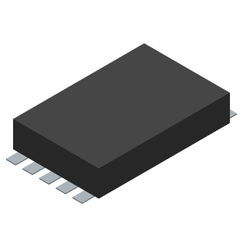 Red 7-Seg Numeric LED Display, 1-Char, SMD, 10mm