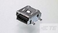5 Pos Receptacle, Right Angle, SMD Power Connector, Gold Plated