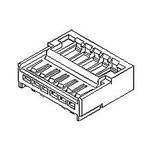 Conn Housing F 2 POS 2.5mm Crimp ST Cable Mount Natural Bag