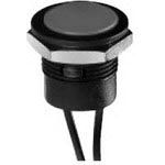 Illuminated Pushbutton Switch SPDT 2A 24VDC Yellow Panel Mount