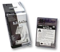 INK CARTRIDGE BJI643BK; Printer Brand:Canon BJC800 Series Printers; Cartridge Original Type Number:BJI-643BK; Ink Colour:Black; Consumable Type:Original; SVHC:No SVHC (17-Dec-2014)