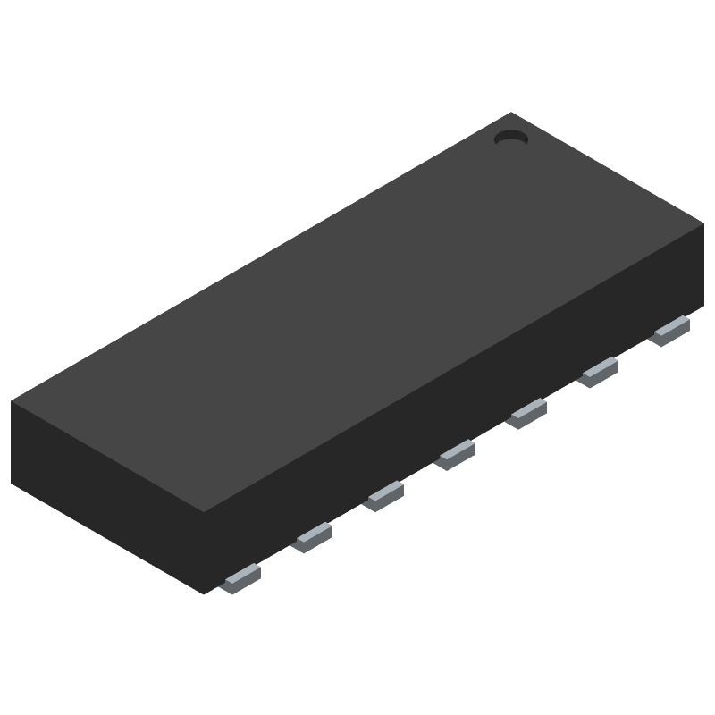 6-Ch Unidir TVS Diode, 5.5V, 6V Breakdown, 14V Clamp, Low Cap, 40W