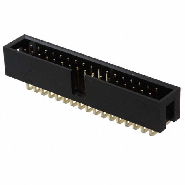 CONN HEADER R/A 34POS GOLD