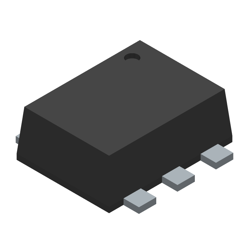 Trans Voltage Suppressor Diode, 20W, 5V V(RWM), Unidirectional, 5 Element, Silicon,