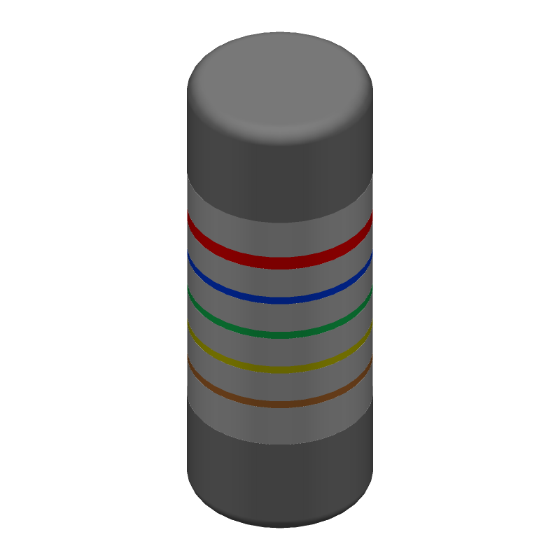 RESISTOR, THIN FILM, 0.4 W, 1 %, 50 ppm, 33 ohm, SURFACE MOUNT, 2309, MELF, ROHS COMPLIANT