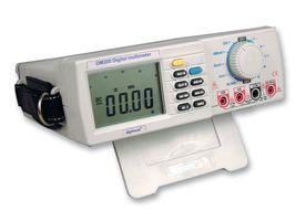 DIGIMESS         DM200             Bench Digital Multimeter, Current, Voltage, Capacitance, Frequency, Resistance, 20 A, 20 A, 750 V