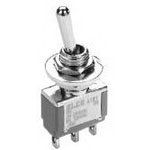 SPDT Toggle Switch, 5A, 120VAC, On-On, Panel Mount