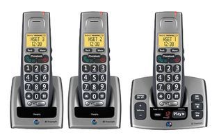 TELEPHONE, BT, FREESTYLE 750 TRIO, UK - Colour:Titanium / Dark Grey; Range:300m; Standby Time:100h; Talk Time:10h;
