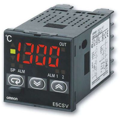 Temperature Controller; 16th Din; Relay; 24 V AC or DC