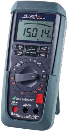 Multimeter digital TRMS AC+DC 11999 digits 1000 VAC 1000 VDC 10 ADC, METRAHIT TECH, Gossen Metrawatt