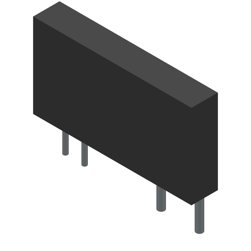 SSR 6A 60V AC/DC-OUT DC-IN Slim SIP