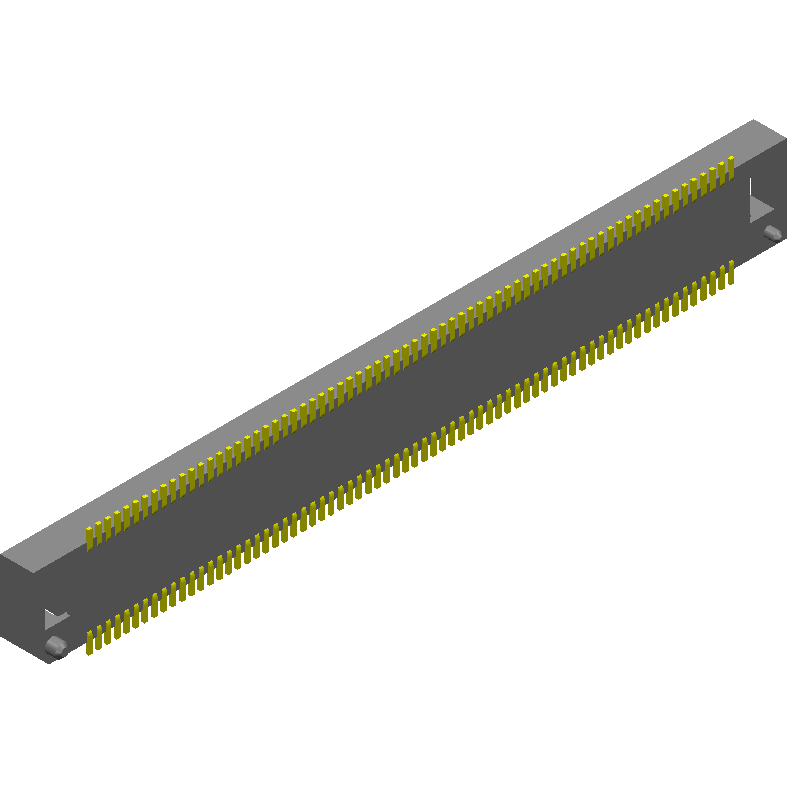 Conn Board to Board RCP 140 POS 0.6mm Solder ST SMD Tray