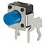 Keypad Switch, 50mA, 50VDC, SPST, Off-Mom, Through Hole, Right Angle