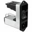 Filtered Power Entry Module, 3 Pos, 250VAC, 4A, Switch/Fuse
