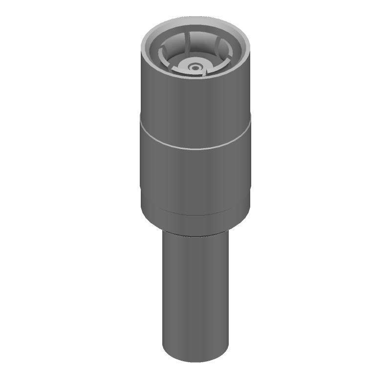 SMB Plug, Male, Straight, 4GHz, 50 Ohm, Crimp
