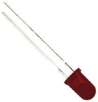 Ledtech L07R5000H1D1, LxxR5000H Series Red LED, 660 nm 5mm (T-1 3/4), Round Lens Through Hole package