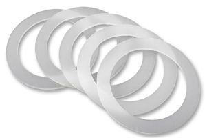 WASHER, NYLON EX M40 PK5; Internal Diameter:-; External Diameter:56mm; Fastener Material:Nylon (Polyamide); Product Range:-; Material:Nylon; Thread Size:M40; Thread Size - Metric:M40; Thread Type:Metric