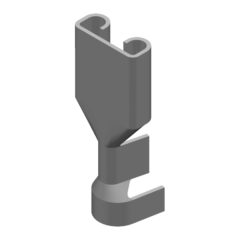 Quick Disconnect Terminal 14-18AWG Brass RCP 19.05mm T/R