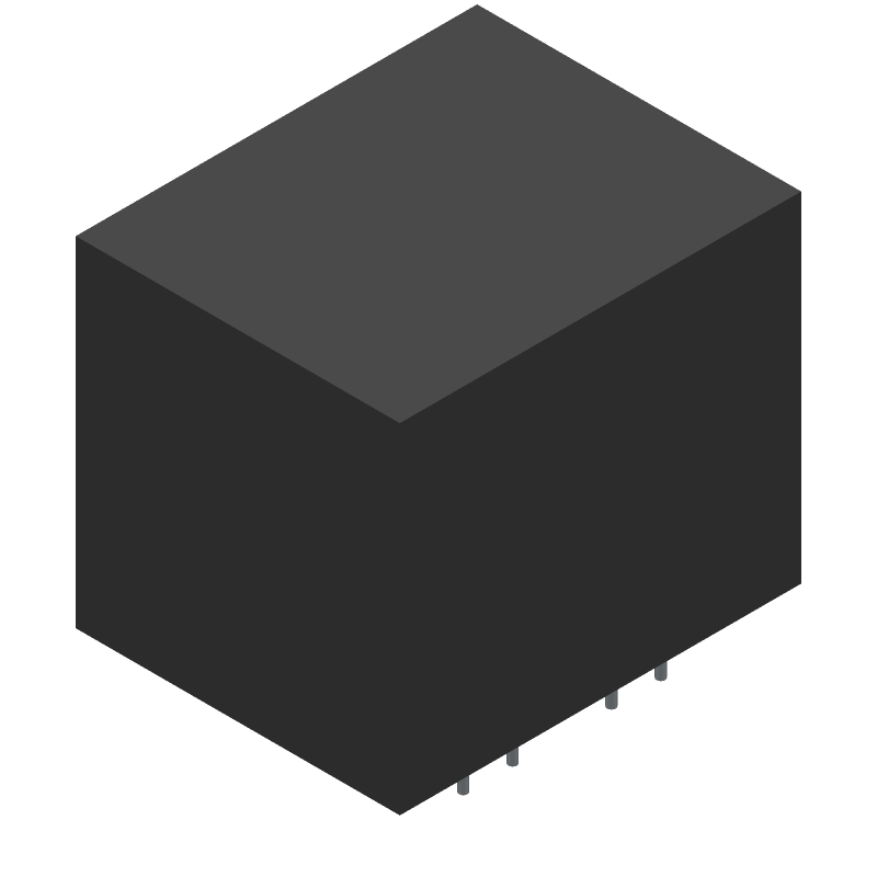 12.6V Dual Output Power Transformer, 800mA, 5VA, Thru-Hole