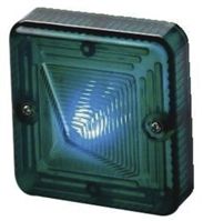 Sonora Green LED Beacon, Flashing or Steady Light Effect, 24 V dc