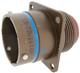 DEUTSCH DL60R22-55P9-6106 Circular Connector, DL Series, MIL-DTL- 83723 Series III Equivalent, Wall Mount Receptacle