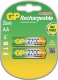 NiMH rechargeable battery 1.2 V 2500 mAh, GPRH272C44, GP Batteries