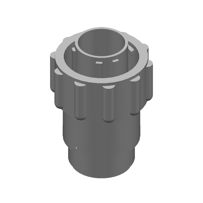 4 Pos Circular Crimp Connector, Male, 13A, IP65, Black