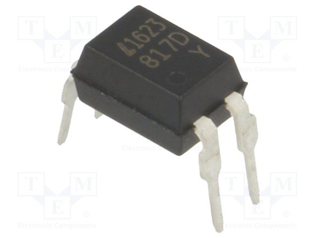 1-CH Optocoupler, 5kV Isolation, 35V VCEO, 50mA, PDIP