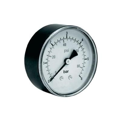 Manometer ICH 306.63.10 Back side 0 up to 10 bar External thread 1/4"
