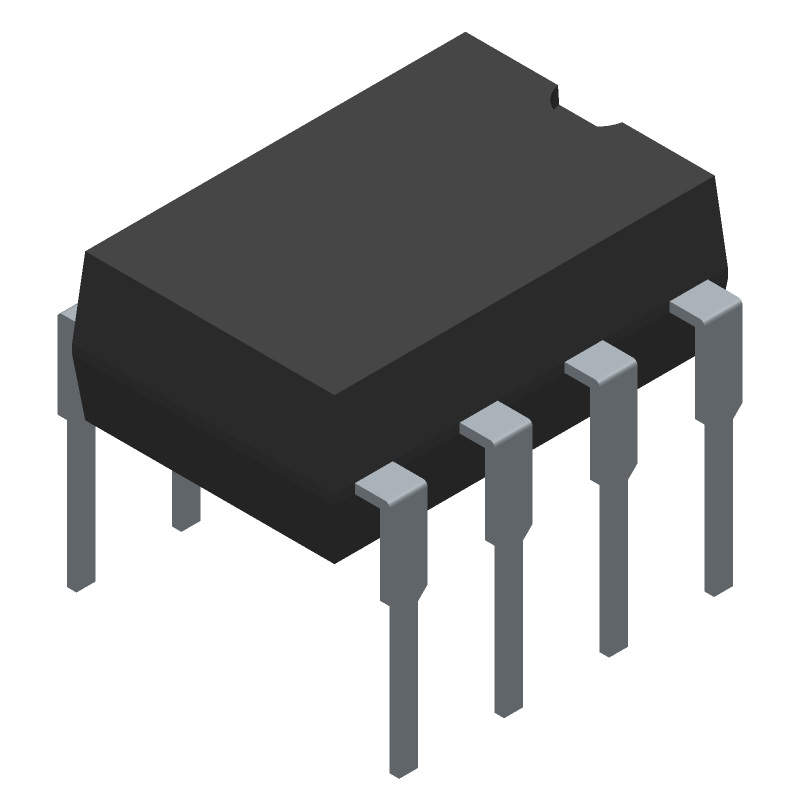 Audio Amplifier, 1 Channel(s), 1 Func, PDIP8, ROHS COMPLIANT, DIP-8