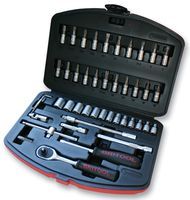 BRITOOL         748254             SOCKET SET, 1/4"DRV, METRIC, 46PC