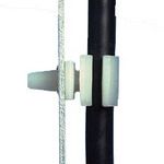 Cable Accessories Push Mount Cord Clip Nylon 6/6 Natural Bulk