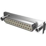 Conn D-Subminiature SKT 9 POS 2.74mm Solder RA Thru-Hole 9 Terminal 1 Port