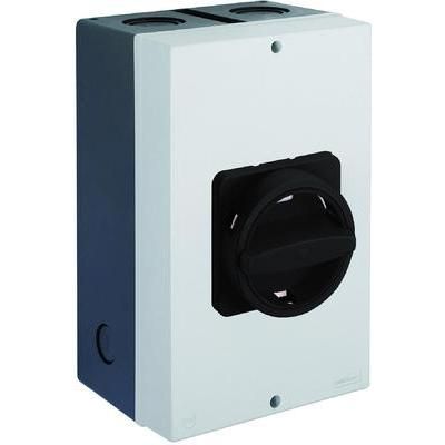 Isolator switch 80 A 1 x 90 ° Black Sälzer H408-41300-730N1 1 pc(s)