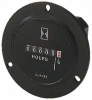 Kubler Hours Run Meter, 6 digits , Tab Connection, 115 V ac