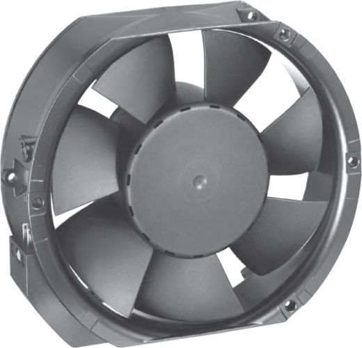 DC Axial Fan, 24V, 241.3CFM, 3400RPM, Ball Bearing