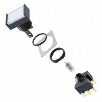 Illuminated Pushbutton Switch DPDT 5A 125VAC White LED