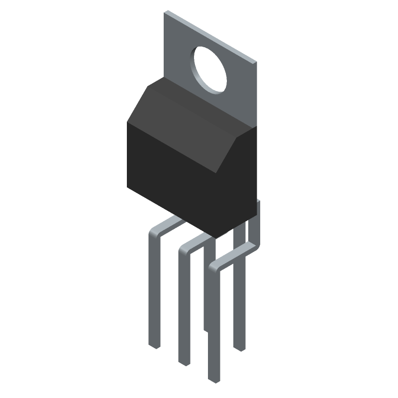 3.3V 1A Step-Down DC/DC Controller, TO-220