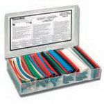 Heat Shrink Tubing Kit ST Polyolefin Black/Clear/Blue/Yellow/Red/Green/White Thin Case
