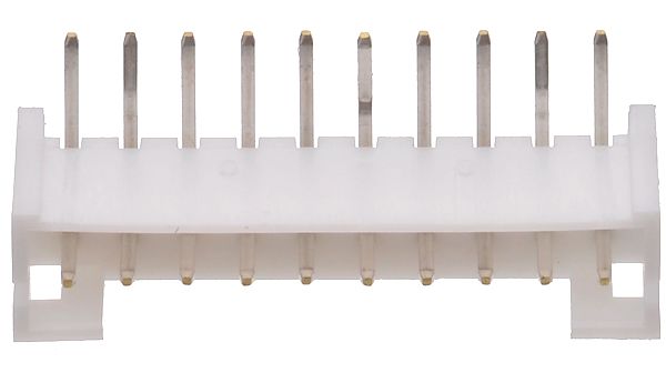 Conn Shrouded Header (4 Sides) HDR 10 POS 2mm Solder RA Thru-Hole Box