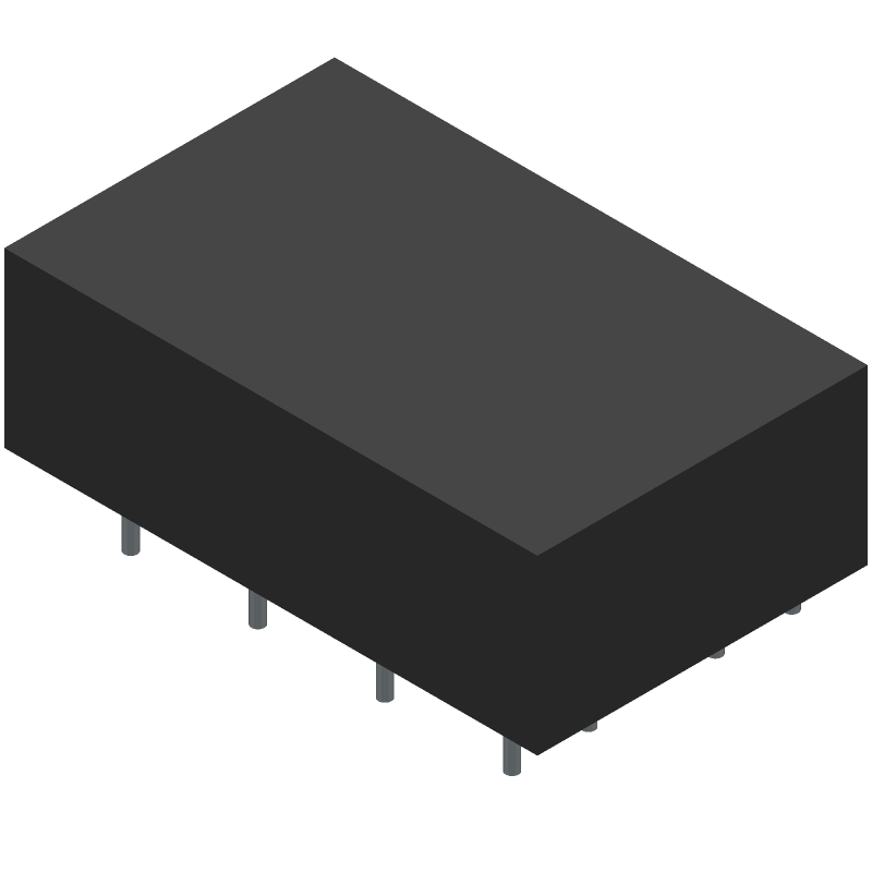 24VDC Coil Relay, 6A 440VAC 4PST, Through Hole