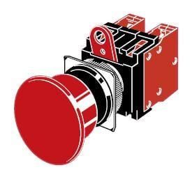 Switch Access Push-Pull Operator Emergency Stop Switch