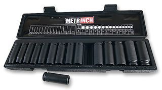 METRINCH         MET-2450             SOCKET SET, 1/2"DRV, IMPACT, 15PC