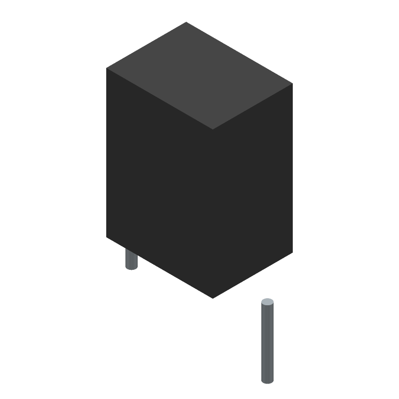 Cap Ceramic Single Suppression X1/Y1 150pF 760VAC/500VAC Y5T 20% (8 X 6mm) Radial 12.5mm 125°C Bulk