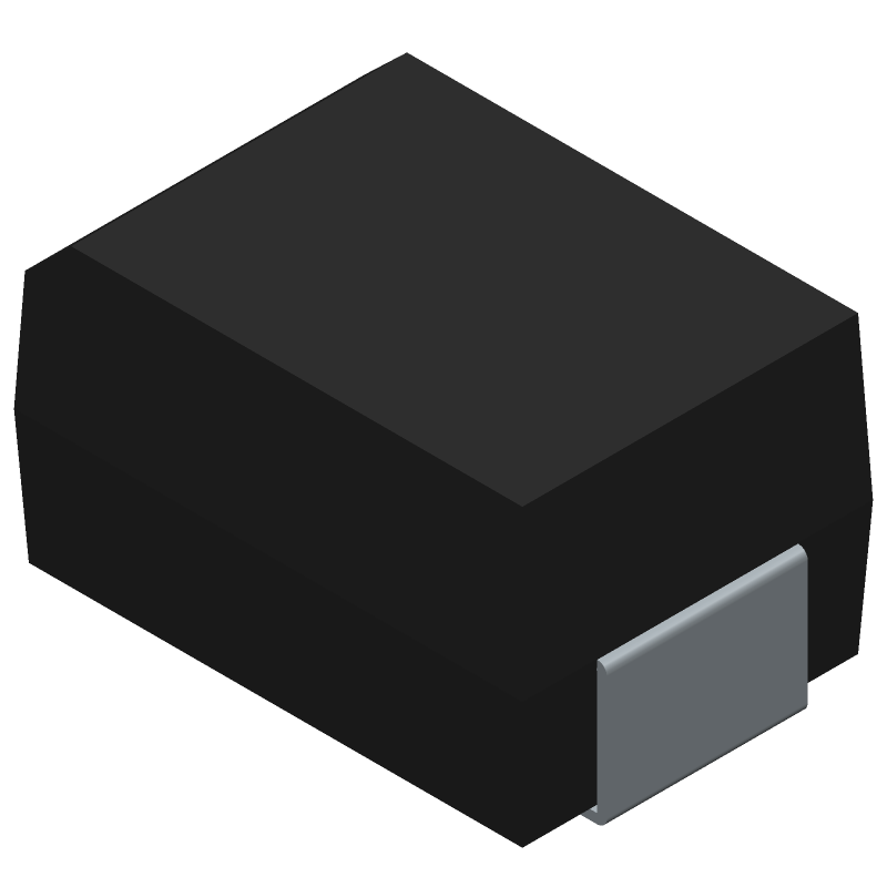 Rectifier Diode, 1 Phase, 1 Element, 2A, 50V V(RRM), Silicon, DO-214AA, ROHS COMPLIANT, PLASTIC, HSMB, 2 PIN