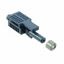 Fiber Optic Connector, Multimode, Simplex, Male, Straight