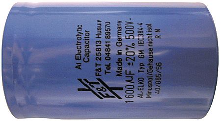 Aluminium Electrolytic Capacitor 22 mF 40 VDC, GMA22304040070, F&T