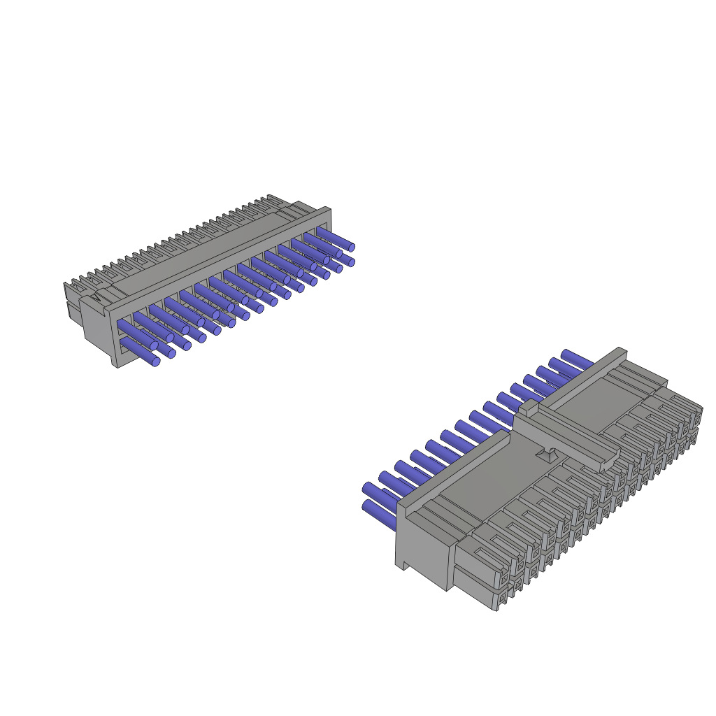 Cable Assembly AC Power 1.828m Power to Power 30 to 30 POS SKT-SKT Crimp-Crimp 22AWG