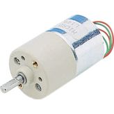 DC motor, 27 mm, with gearbox 392:1 6 VDC, L149 392:1 6V, Micro Motors