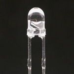 Hyper Red LED, 640nm, 7000mcd, T-1, Through Hole